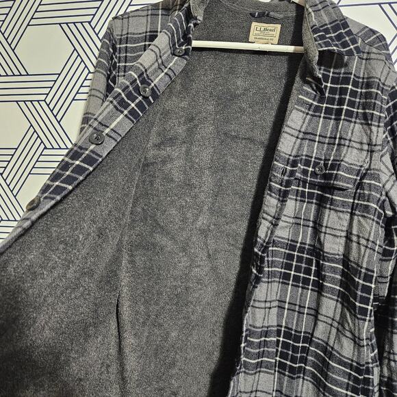 Mens LL Bean  Insulated Button Front Size Small - Picture 5 of 5